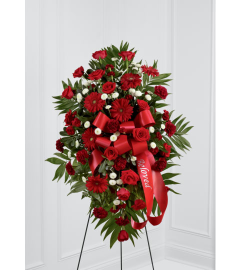 The FTD® Treasured Memories™ Spray. An arrangement by Mt. Scott Flowers.