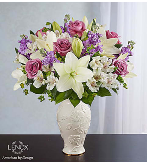 Loving Blooms™ Lenox® Lavender and White. An arrangement by Graceland Florist.