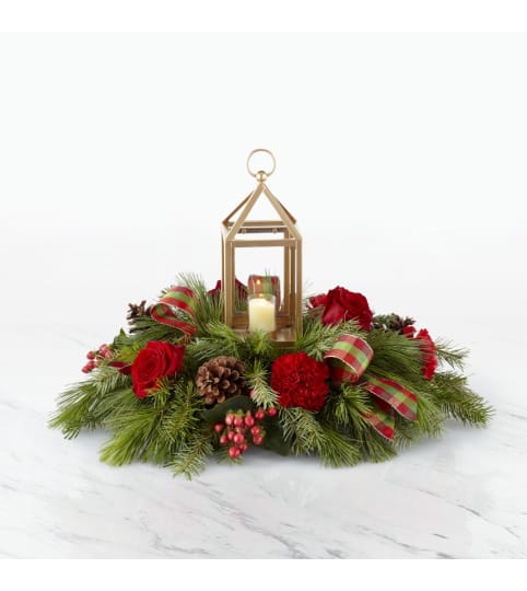 The FTD® I’ll be Home for Christmas™ Centerpiece 