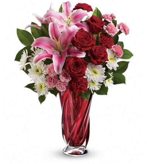 Teleflora's Swirling Beauty Bouquet