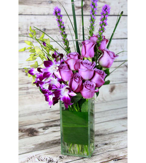 Lavender Delight. An arrangement by Tarrytown Floral Designs.