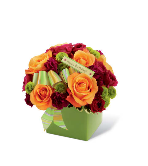 The FTD® Birthday Bouquet. An arrangement by Country Cousins Flower Shop.