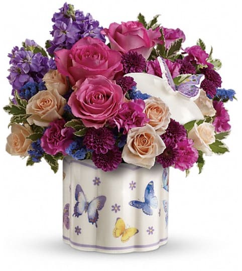 Teleflora's Dancing In Joy Bouquet