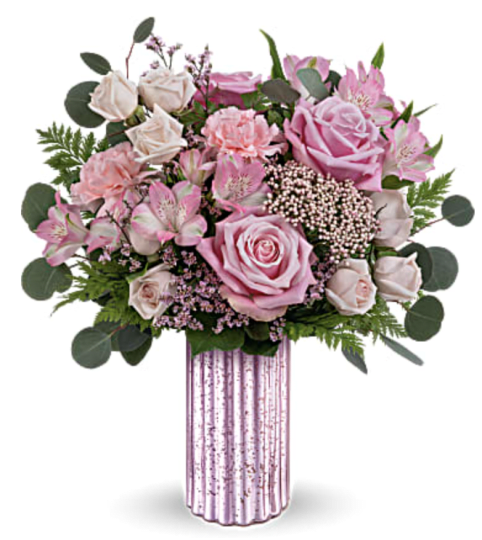 A Teleflora's Amazing Pinks Bouquet