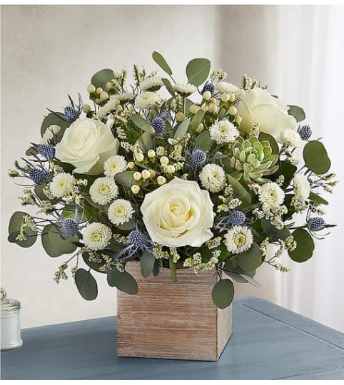 Country Pearl™ Bouquet. An arrangement by Susana's Flowers.