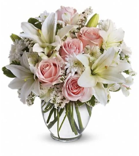 Arrive In Style. An arrangement by Burlington Florist.