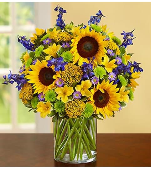 Fields of Europe™ for Summer Deluxe. An arrangement by Susana's Flowers.