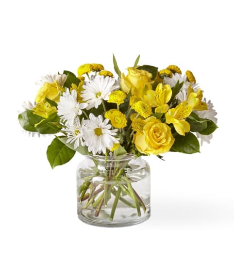 Sunny Sentiments Bouquet. An arrangement by Sueppel's Flowers.