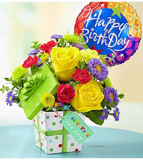 “Celebrate the Day” Bouquet. An arrangement by Graceland Florist.