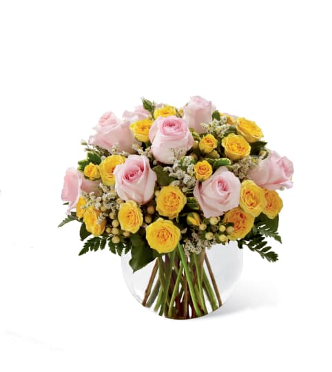 The FTD® Soft Serenade™ Rose Bouquet. An arrangement by Country Cousins Flower Shop.