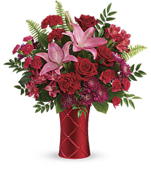 Teleflora's Satin Kisses Bouquet