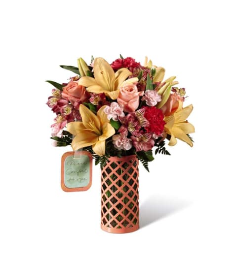 The FTD® Peace, Comfort and Hope™ Bouquet by Hallmark. An arrangement by Country Cousins Flower Shop.