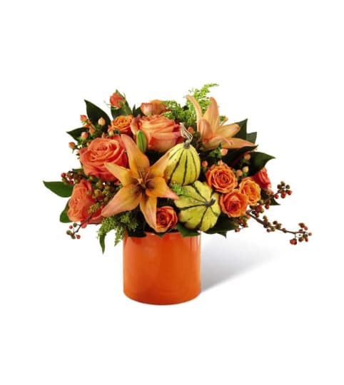 The FTD® Vibrant Views™ Bouquet for Autumn. An arrangement by Country Cousins Flower Shop.