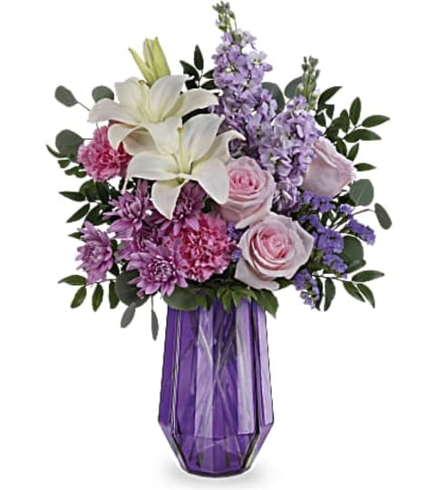  The Teleflora's Lavender Whimsy Bouquet