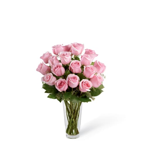 The FTD® Pastel Pink Rose Bouquet. An arrangement by Country Cousins Flower Shop.