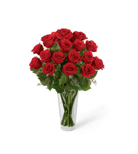 The FTD® Red Rose Bouquet. An arrangement by Country Cousins Flower Shop.