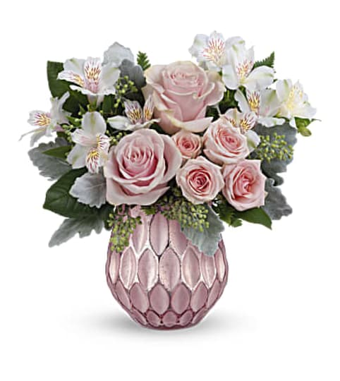 The Teleflora's Pink Pastel Bouquet