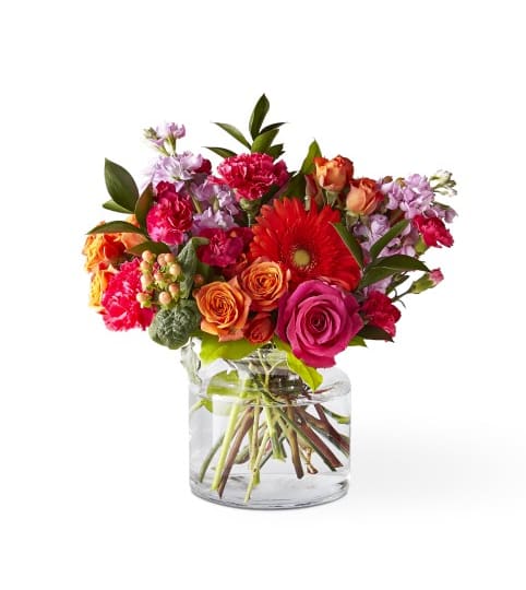 The FTD® Fiesta Bouquet 2021. An arrangement by Country Cousins Flower Shop.