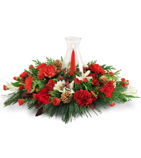 Warming Glow. An arrangement by Rocio Flower Shop.