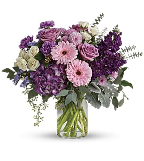 Teleflora's Magnificent Mauves Bouquet