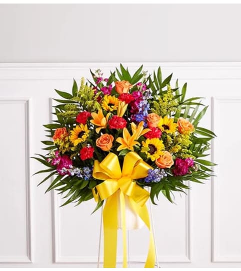 Heartfelt Sympathies™ Standing Basket