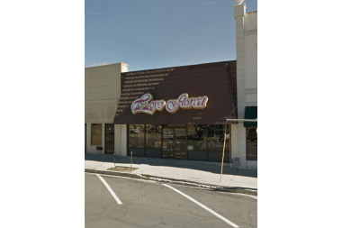 Love Floral florist arranging flowers