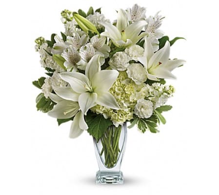 lovely white blooms