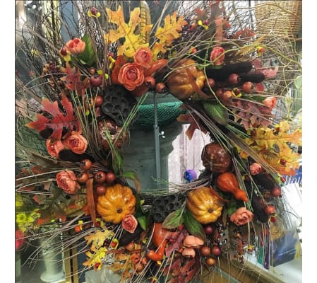 Pumpkin Wreath