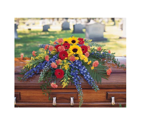 Summer Thoughts Casket Cover