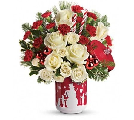 Falling Snow Bouquet