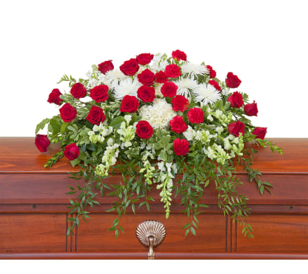 Enduring Strength Casket Spray