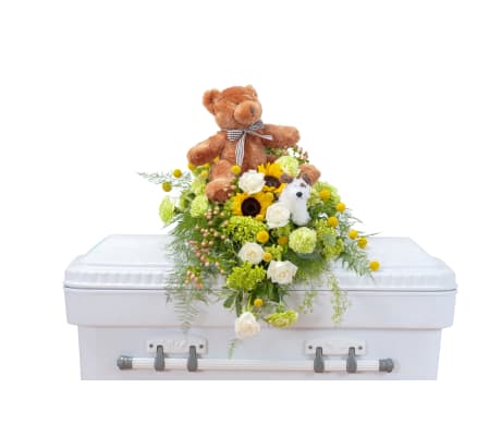 Tiny Angels Casket Spray