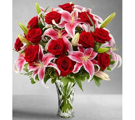 Large Roses & Lilies