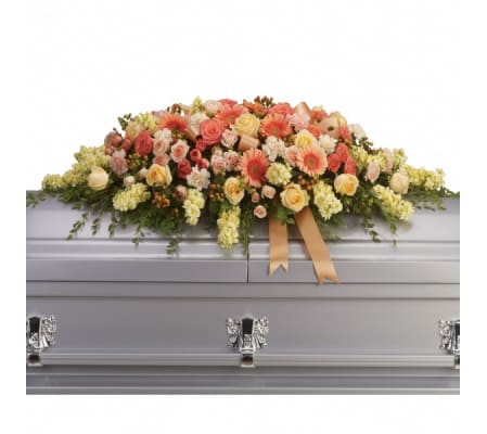 Warm Embrace Casket Spray