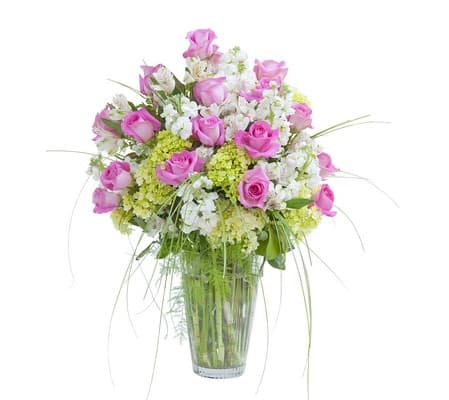 Pink and White Elegance