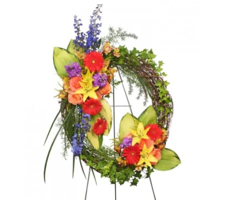 Color My World Wreath