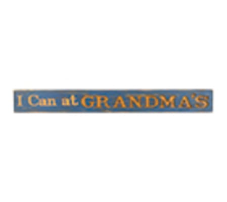 Grandma's Wood Message Bar