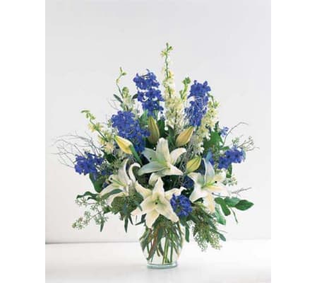 Blue Ocean Stars Vase
