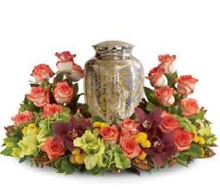 Eternal Urn Flower Wreath