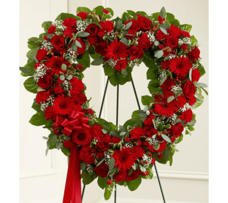 Remembering You Funeral Heart