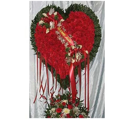 Bleeding Heart Red Carnations GF-H1