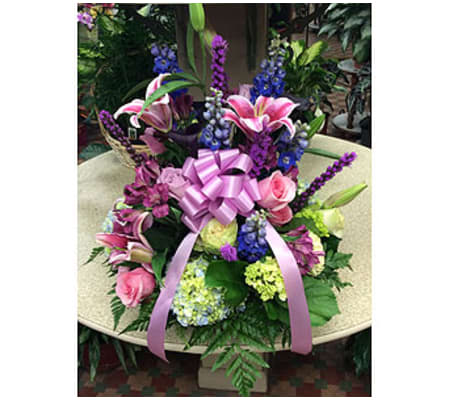 Pastel Wicker Basket GF-TA2