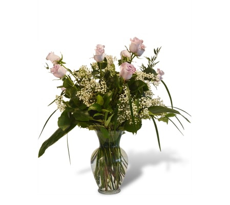 Premium Dozen Roses in Purple