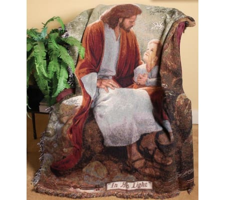 JESUS MEMORIAL THROW