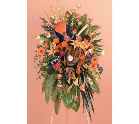 Baseball Themed Standing Spray SF84-21