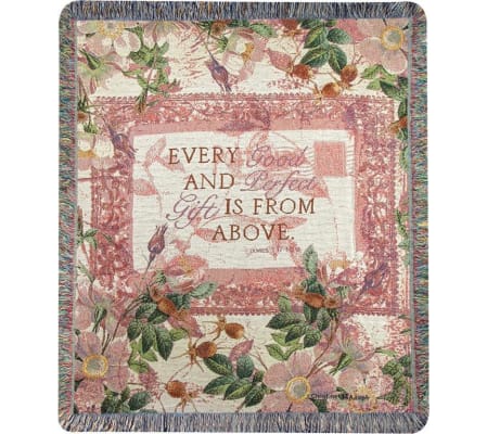 EVERY GOOD & PERFECT GIFT THROW