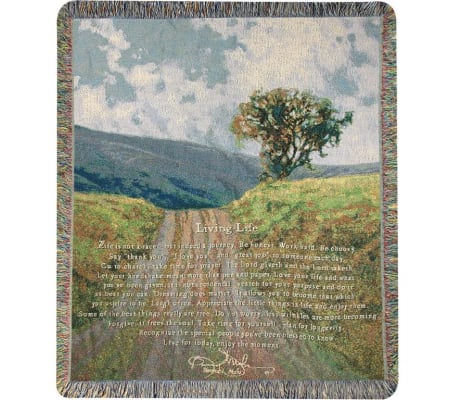 LIVING LIFE ROAD THROW