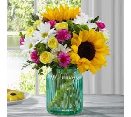 The FTD® Sunlit Meadows™ Bouquet by Better Homes and Gardens®