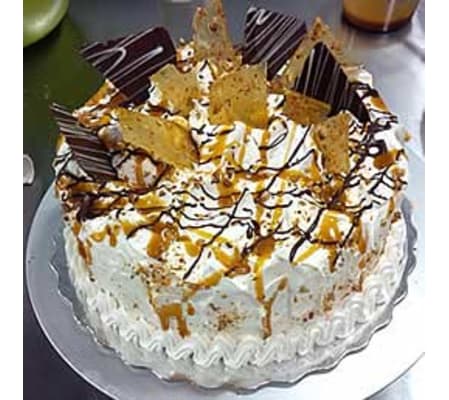 Caramel Explosion Cake