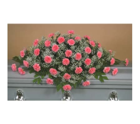 CARNATION CASKET SPRAY